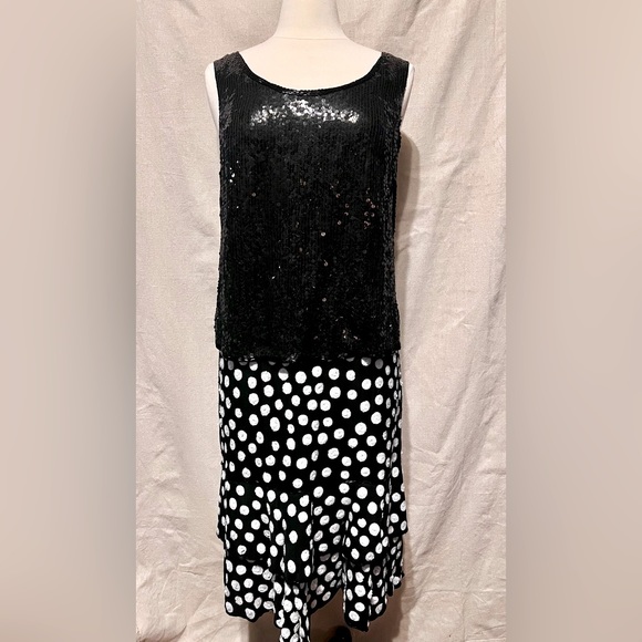 Vintage Judith Ann Creations Sequin Skirt Suit - Picture 4 of 12